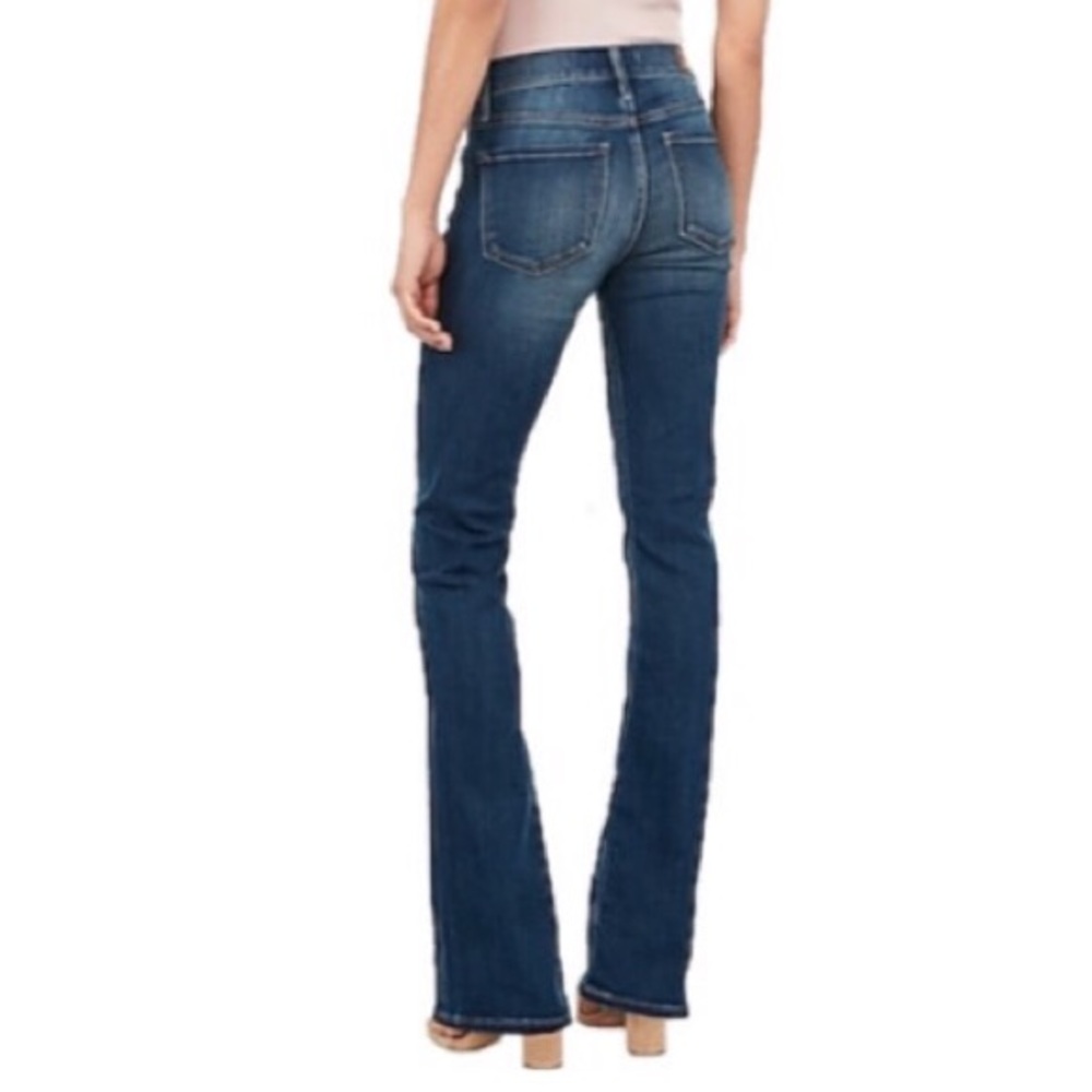 EXPRESS | Low Rise Barely Boot Jeans - Picture 2 of 6